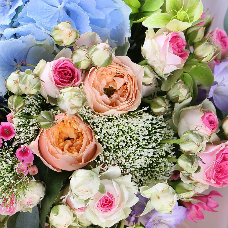 Букет Воздушная акварель