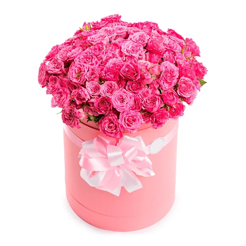 Цветы в коробке Бланшери