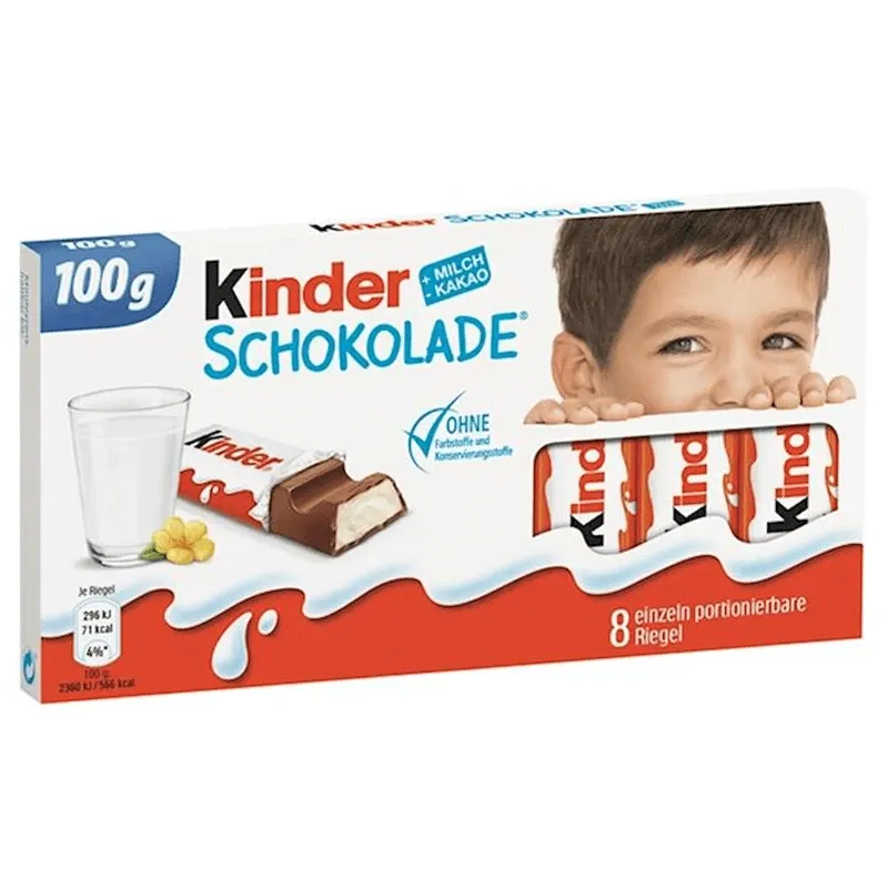 Подарочный шоколад Kinder 8 шт